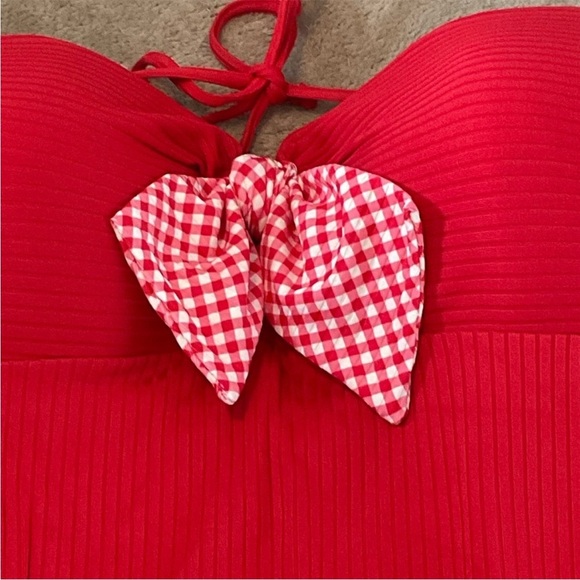 ❤️Matilda Jane - Red Poolside Party One Piece Swimsuit - XL - Picture 5 of 10